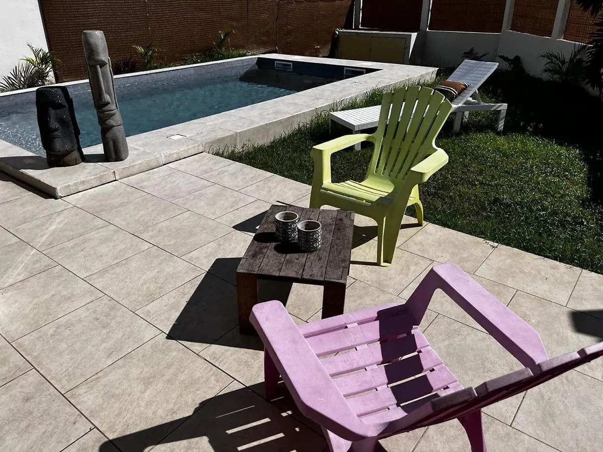 Villa Emilie Bord De Plage Avec Piscine Le Diamant Martinica
